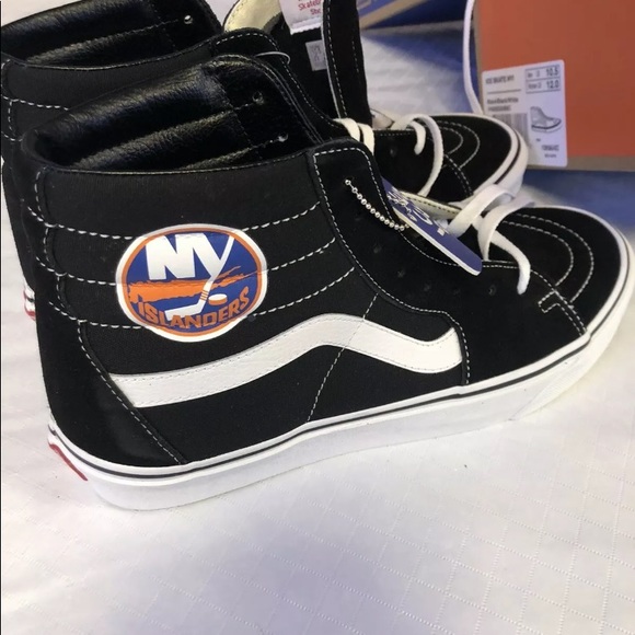 New York Islanders Vans SK8 Hi RARE LIMITED